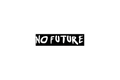 Die-Cut Sticker: NO FUTURE