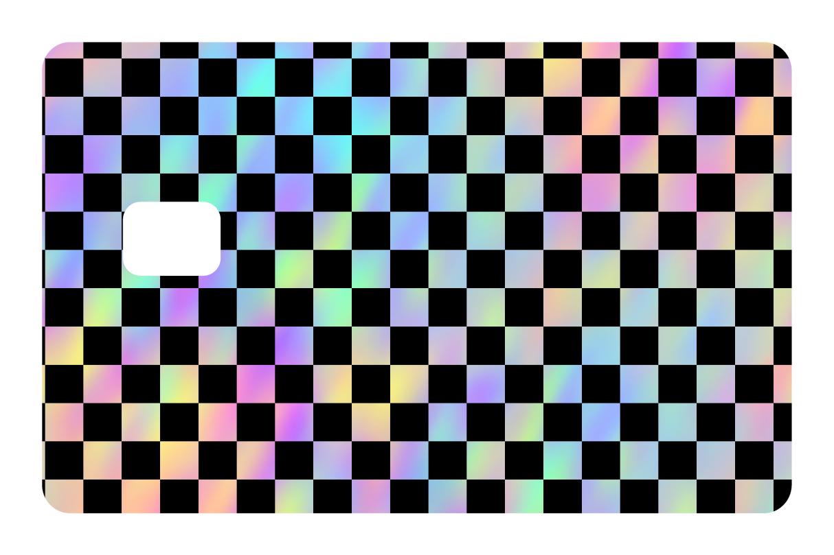 CARD WRAP: HOLOGRAPHIC PATTERN 13