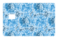 CARD WRAP: TIE DYE (LIGHT BLUE)