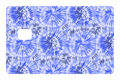 CARD WRAP: TIE DYE (DARK BLUE)
