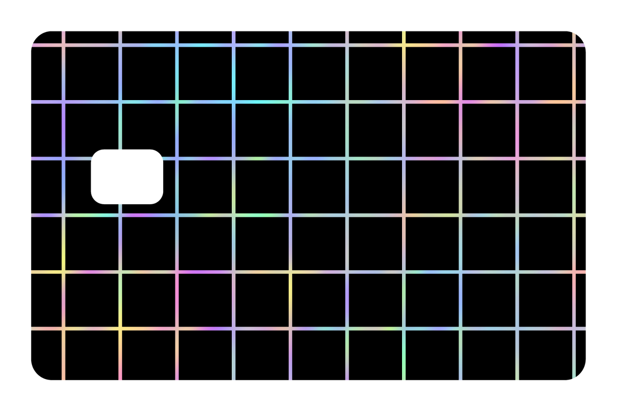 CARD WRAP: HOLOGRAPHIC PATTERN 5
