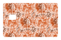 CARD WRAP: TIE DYE (ORANGE)