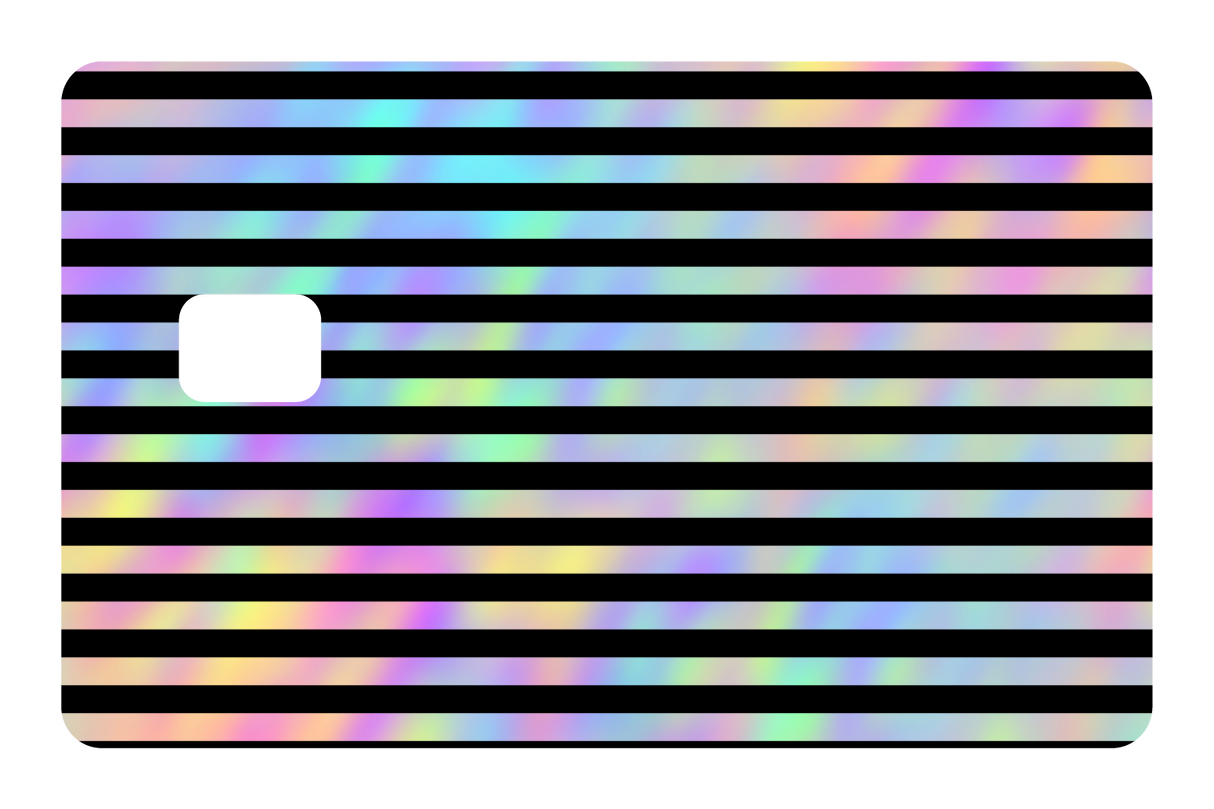 CARD WRAP: HOLOGRAPHIC PATTERN 2