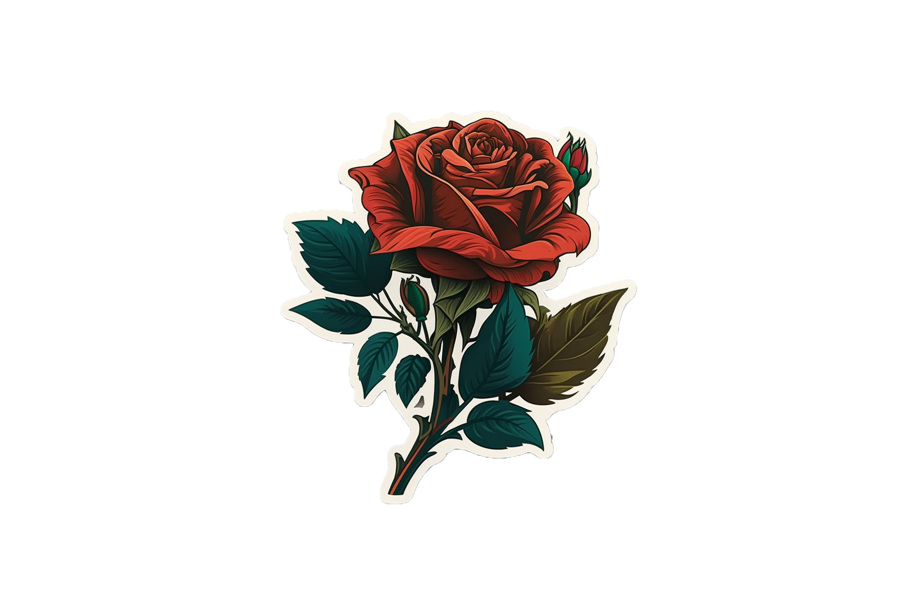 STICKER: ROSE - OzDecalz