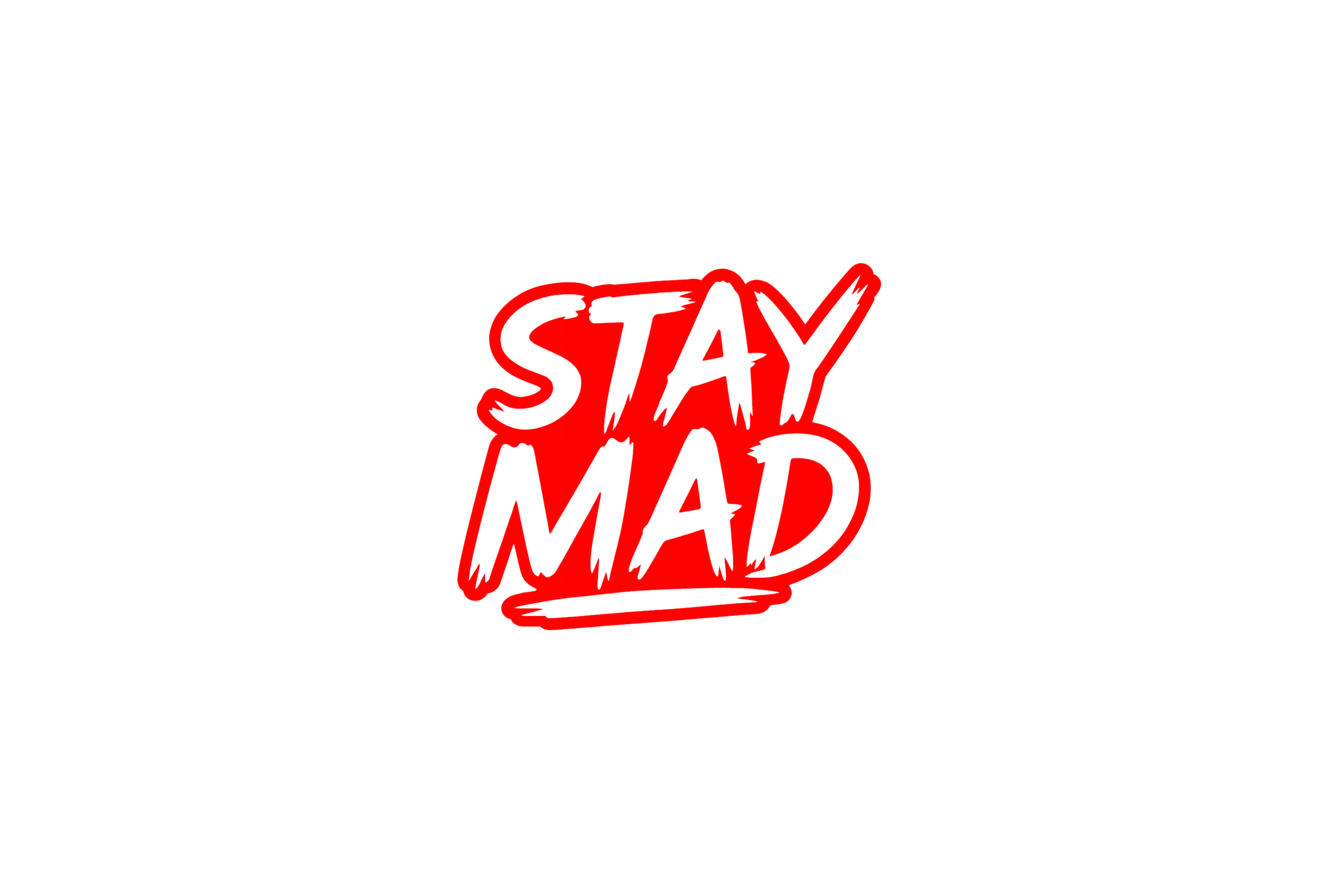 STICKER: STAY MAD