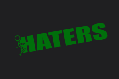 Fu*k HATERS Sticker