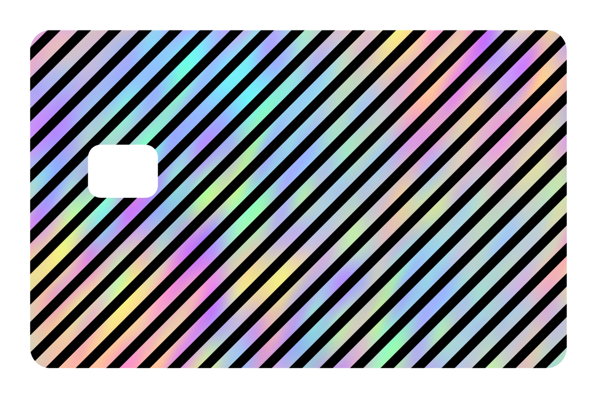 CARD WRAP: HOLOGRAPHIC PATTERN 6