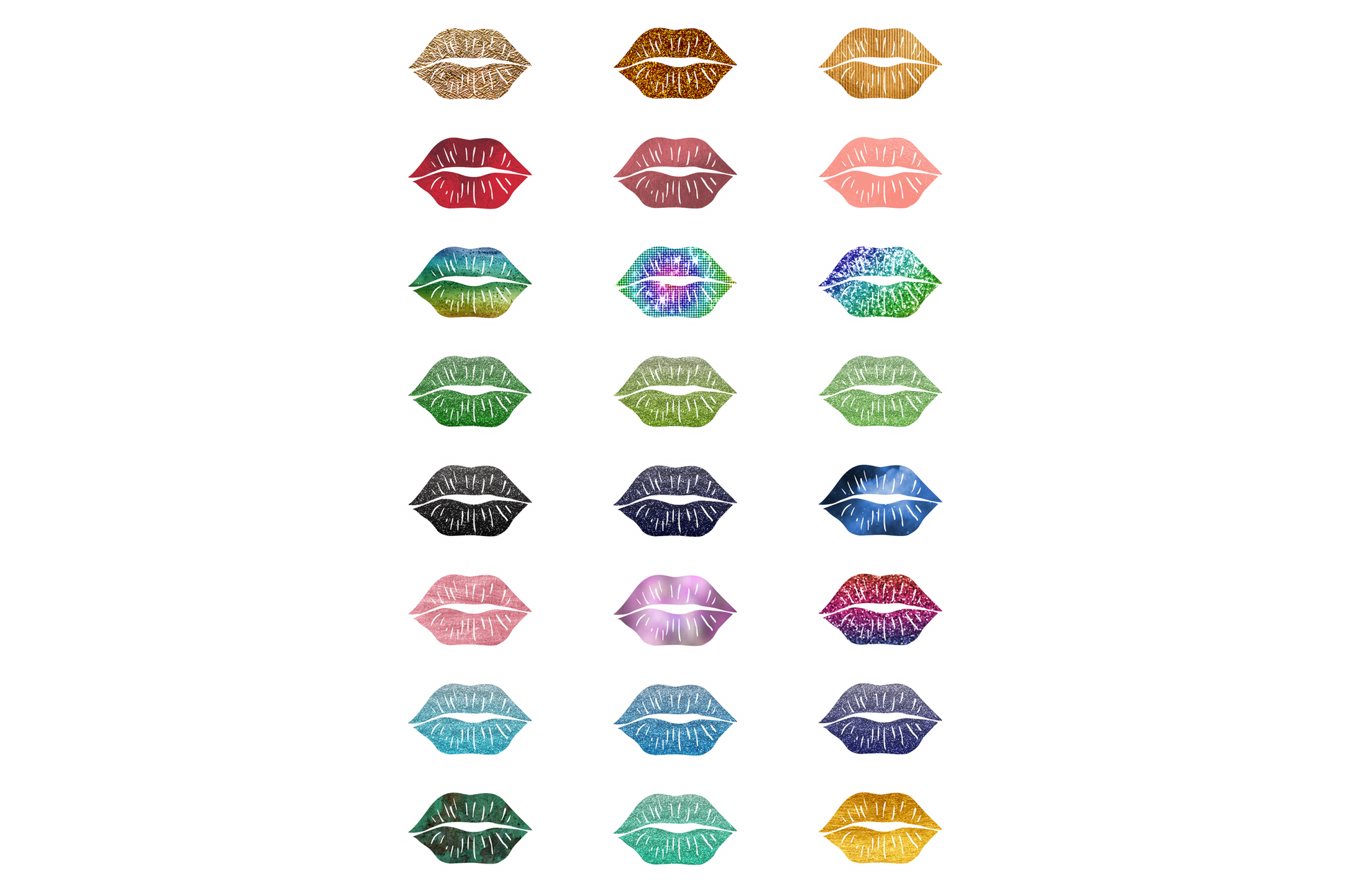 STICKER BUNDLE: LIPS