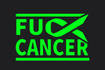 Fu*k Cancer Sticker