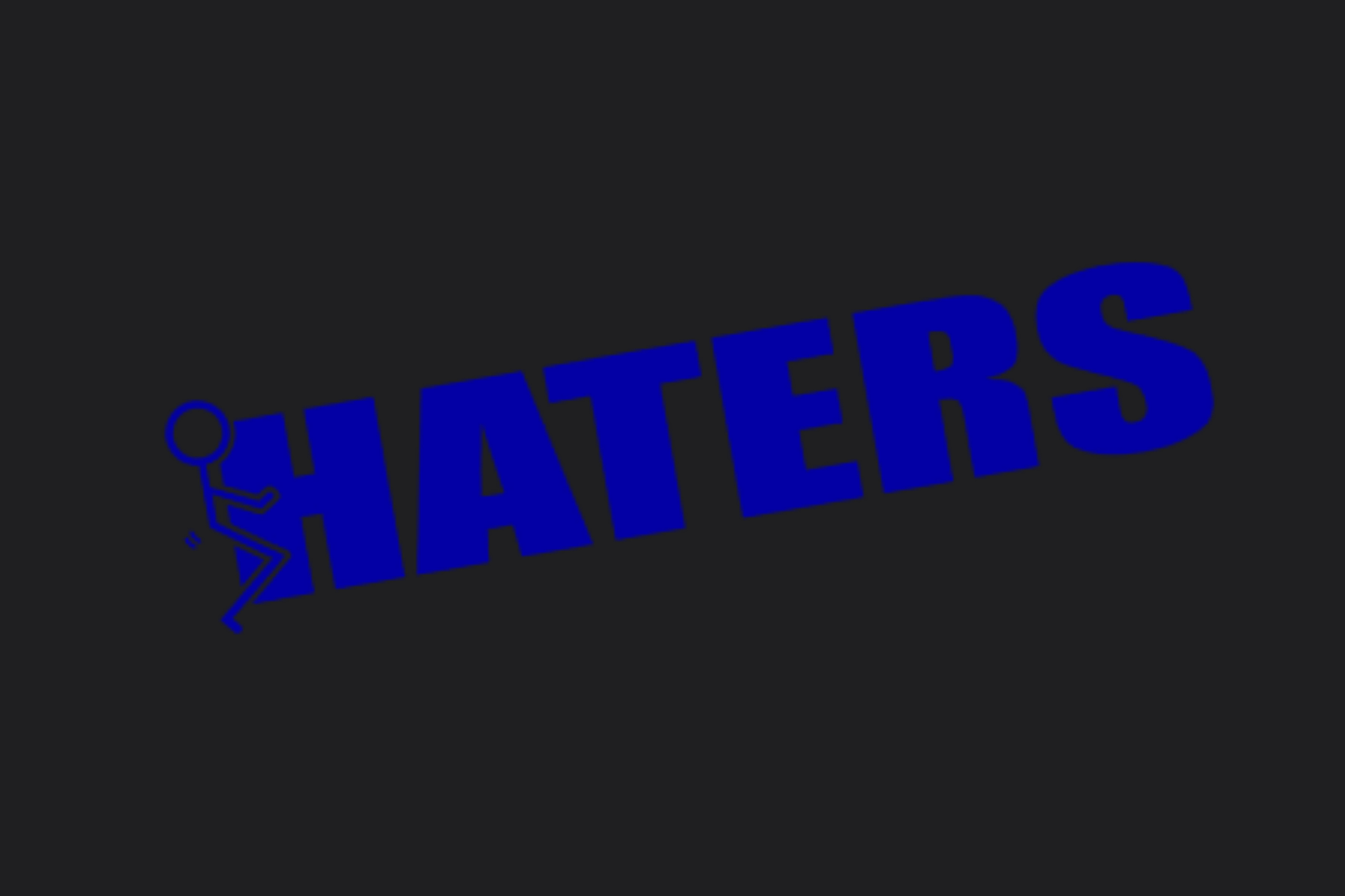 Fu*k HATERS Sticker