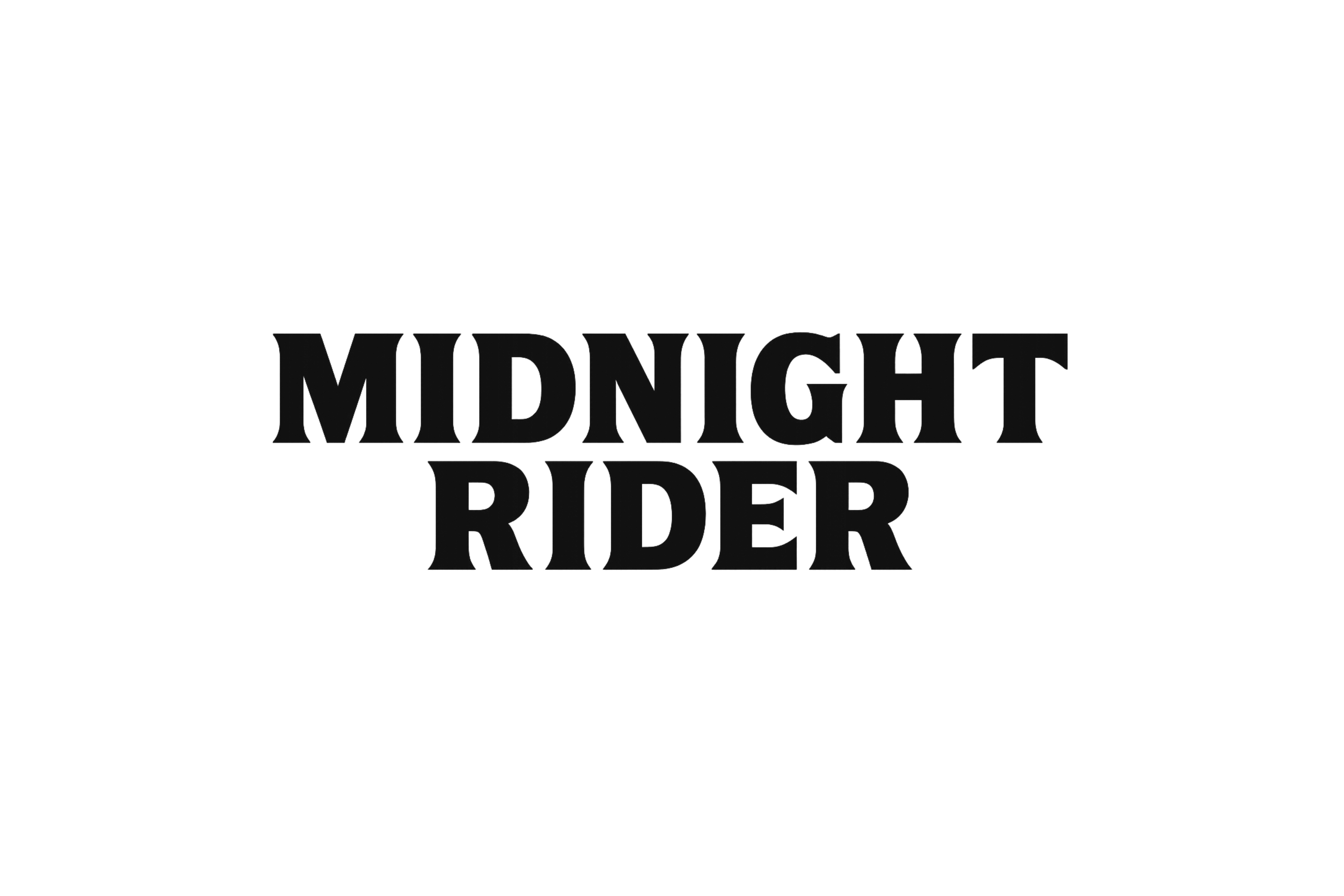 STICKER: MIDNIGHT RIDER
