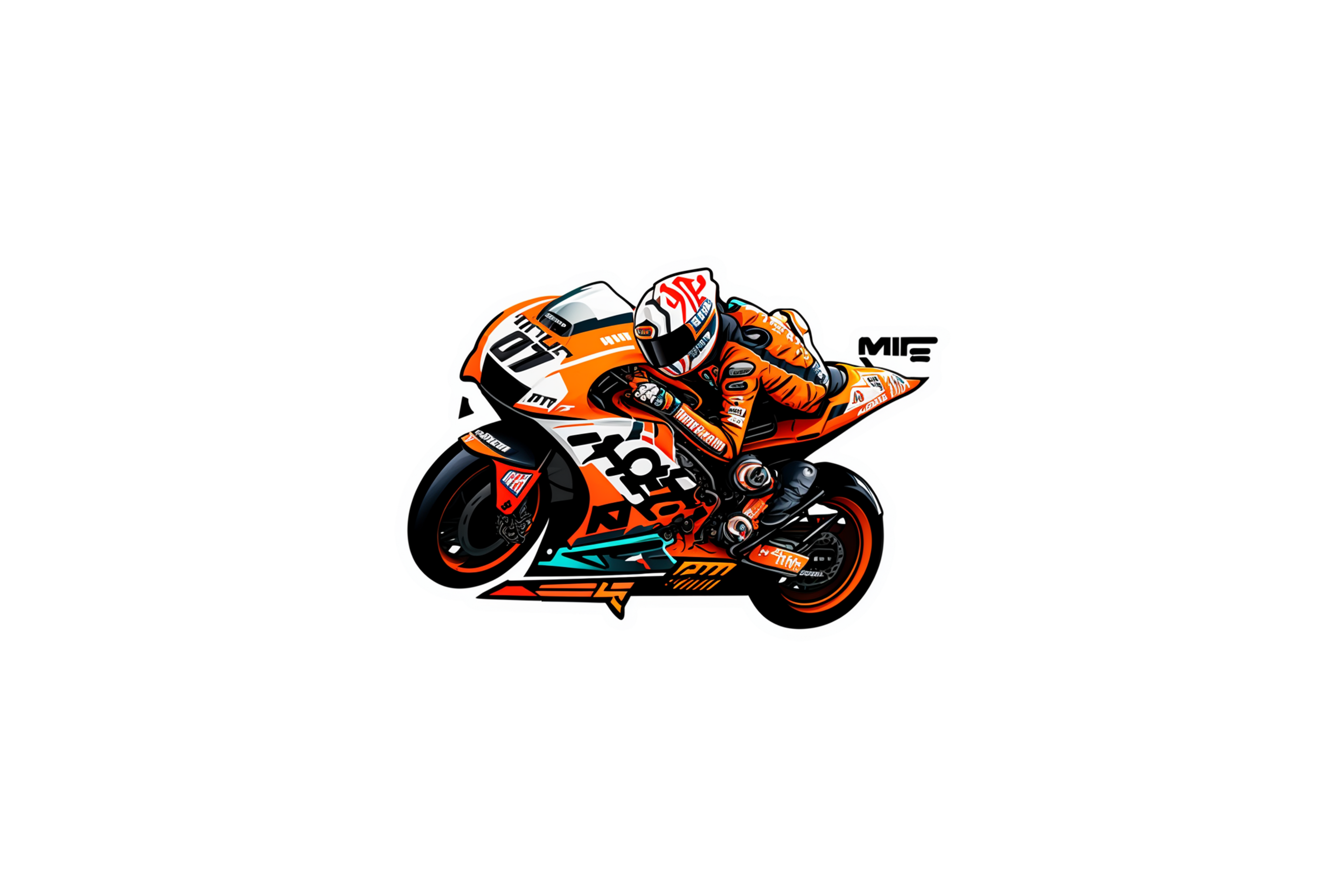 STICKER: MOTORBIKE 07