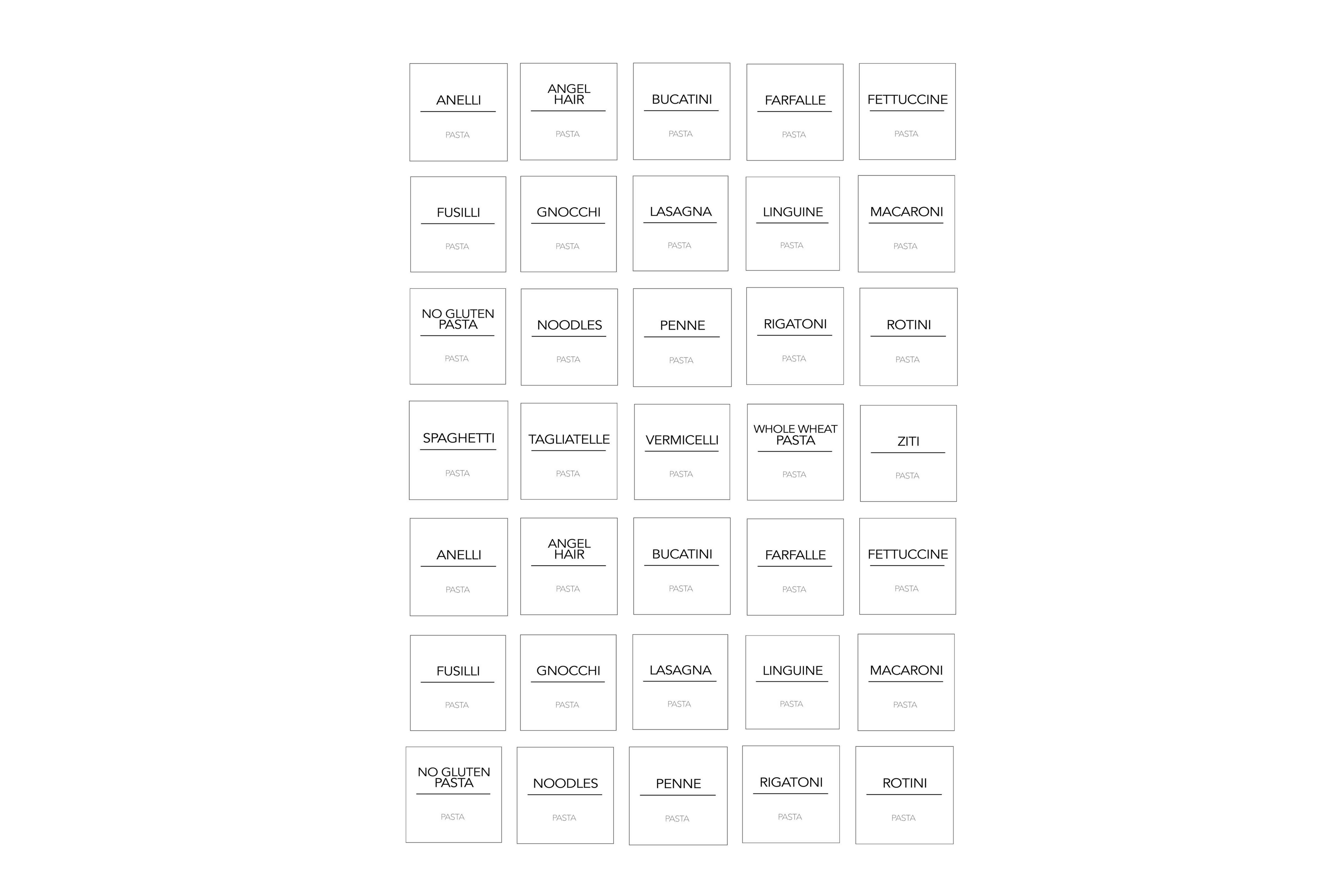 LABELS: KITCHEN - OzDecalz
