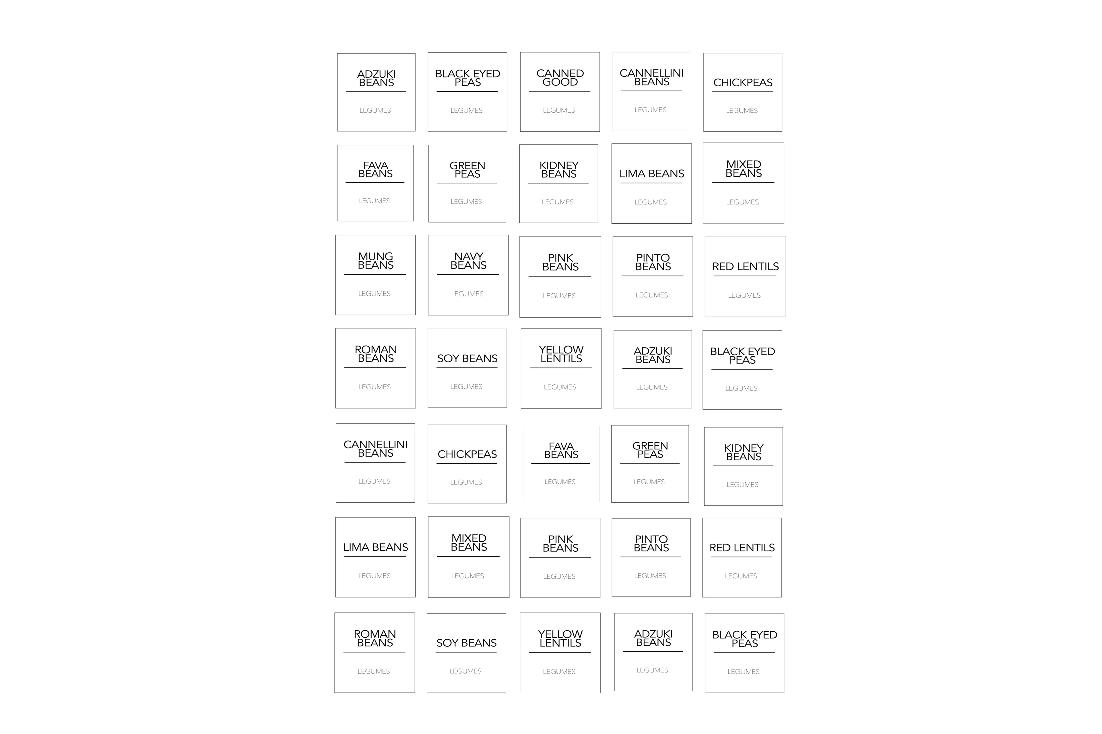 LABELS: KITCHEN - OzDecalz