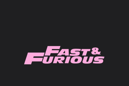 FAST & FURIOUS Sticker