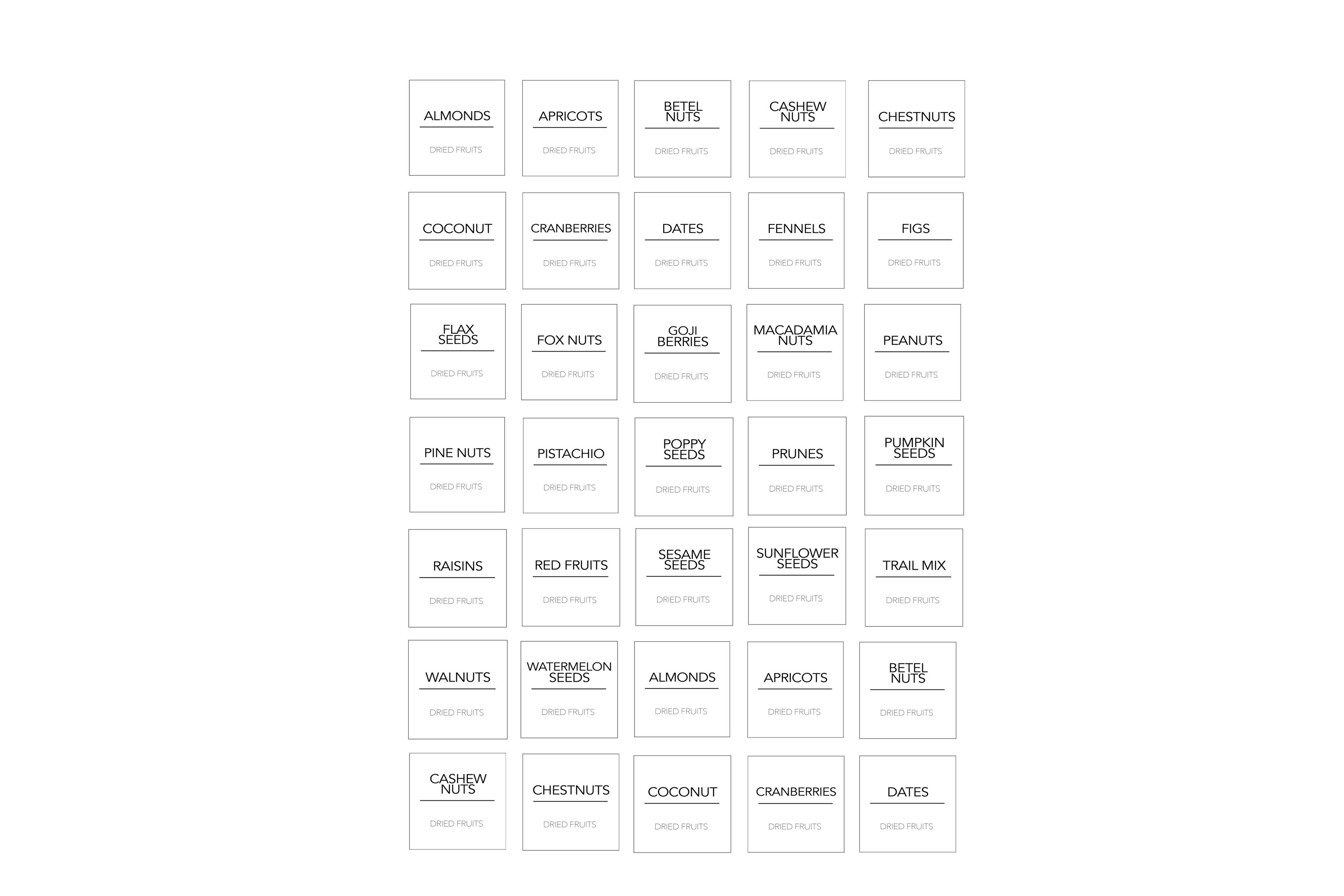 LABELS: KITCHEN - OzDecalz