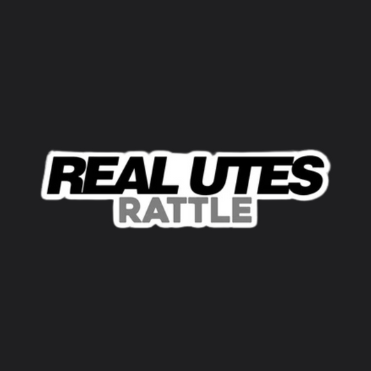 REAL UTES RATTLE STICKER