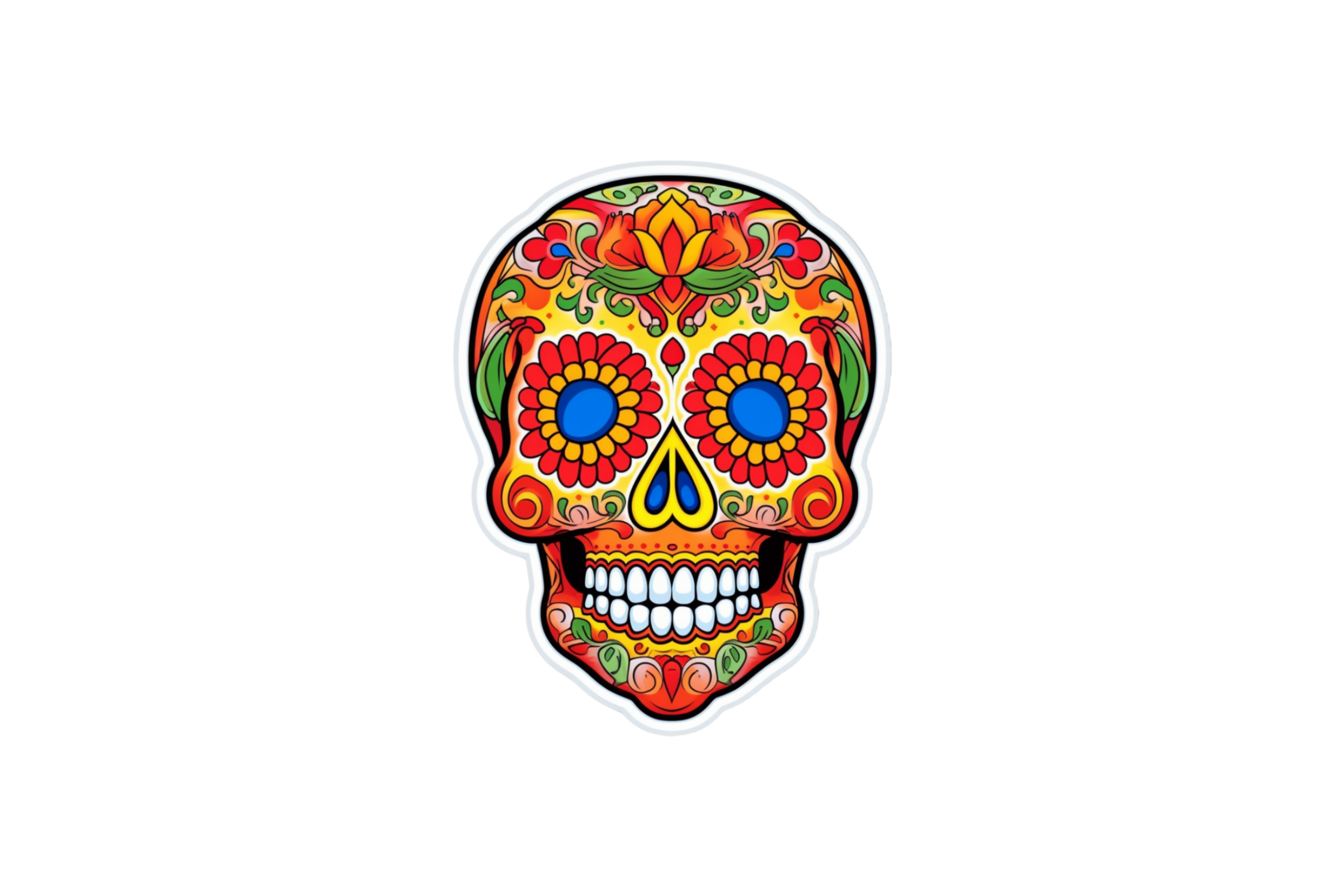 STICKER: SKULL 08 - OzDecalz