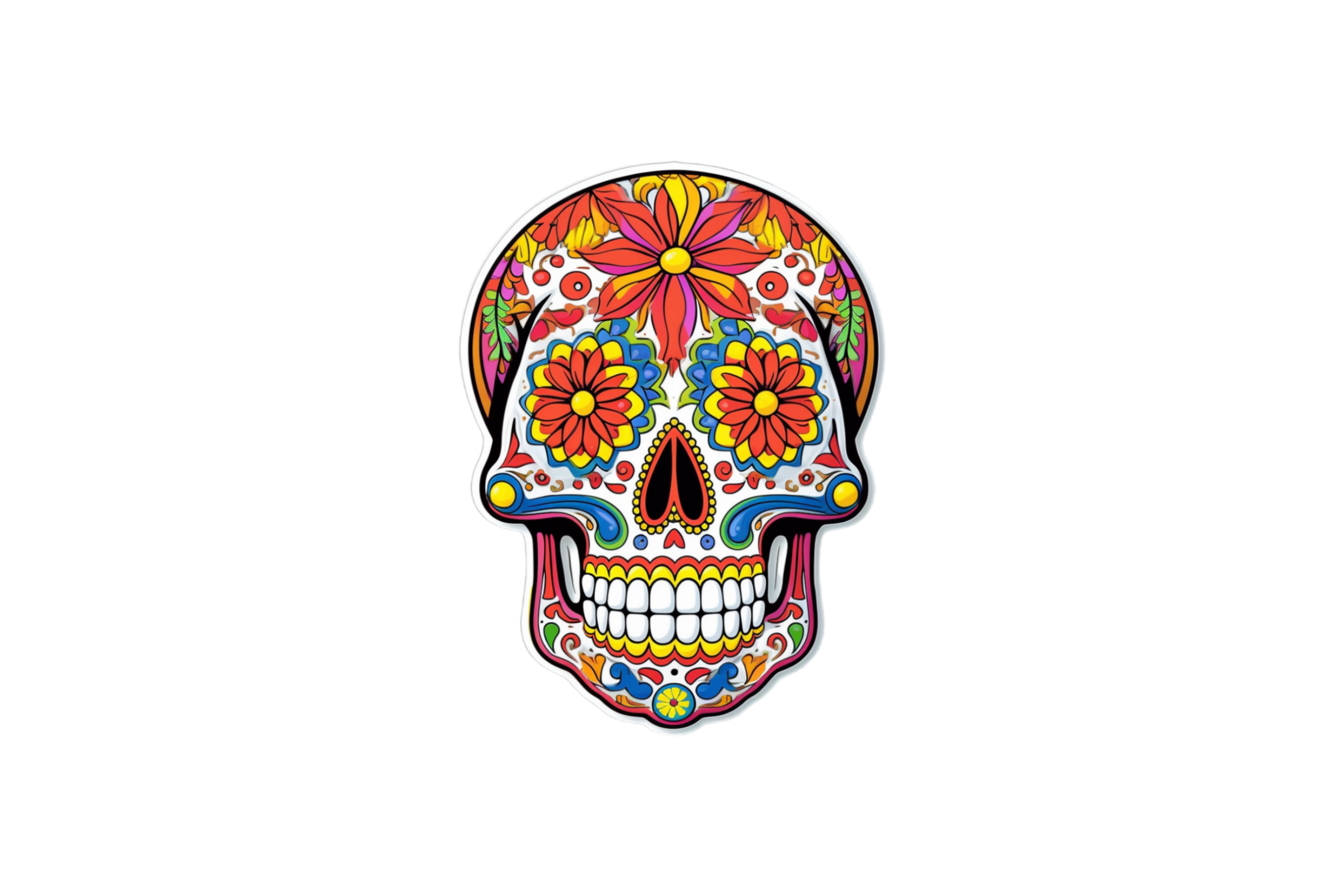 STICKER: SKULL 09 - OzDecalz