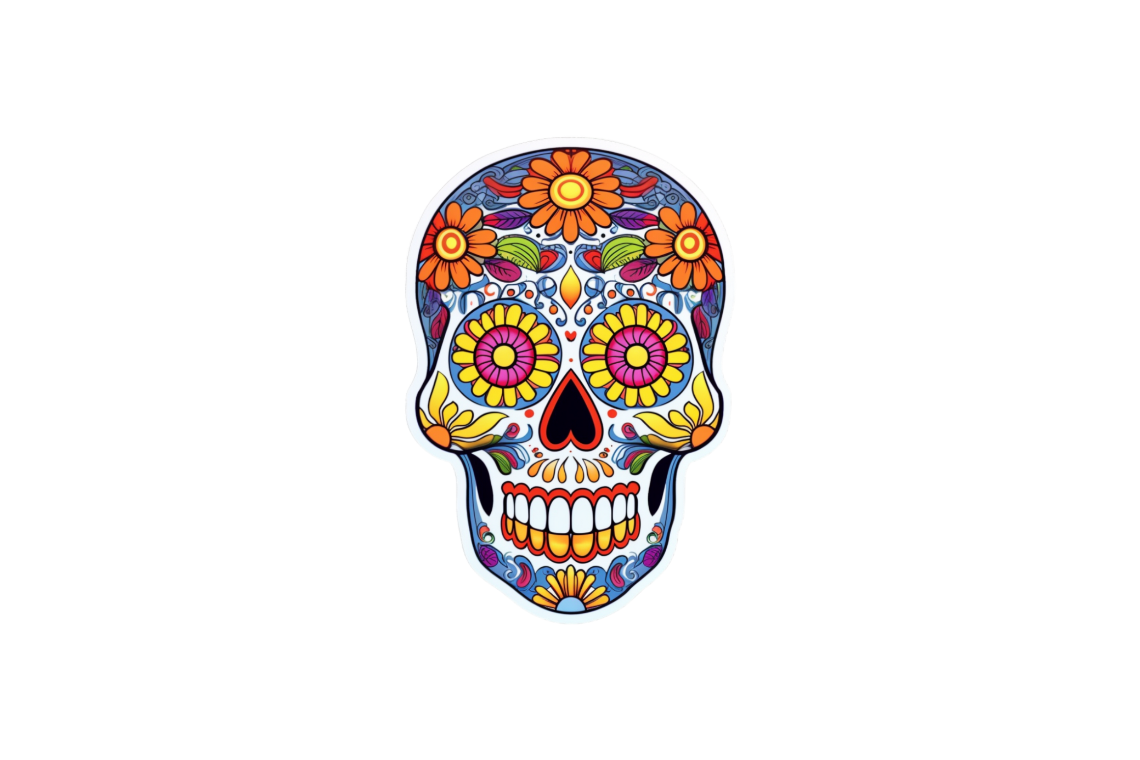 STICKER: SKULL 10 - OzDecalz