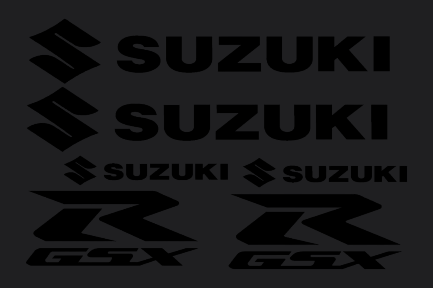 Suzuki Sticker Kit