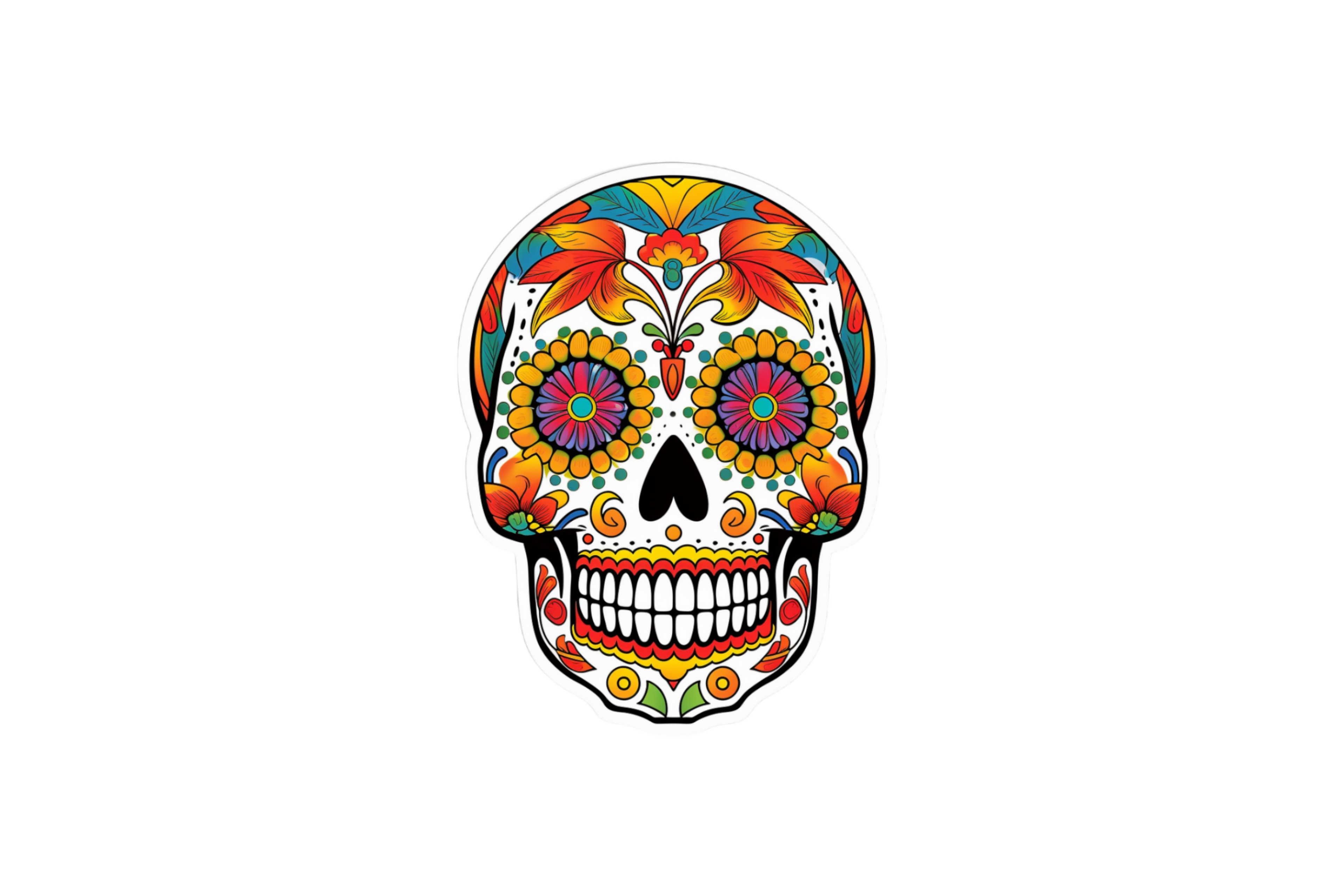 STICKER: SKULL 01 - OzDecalz