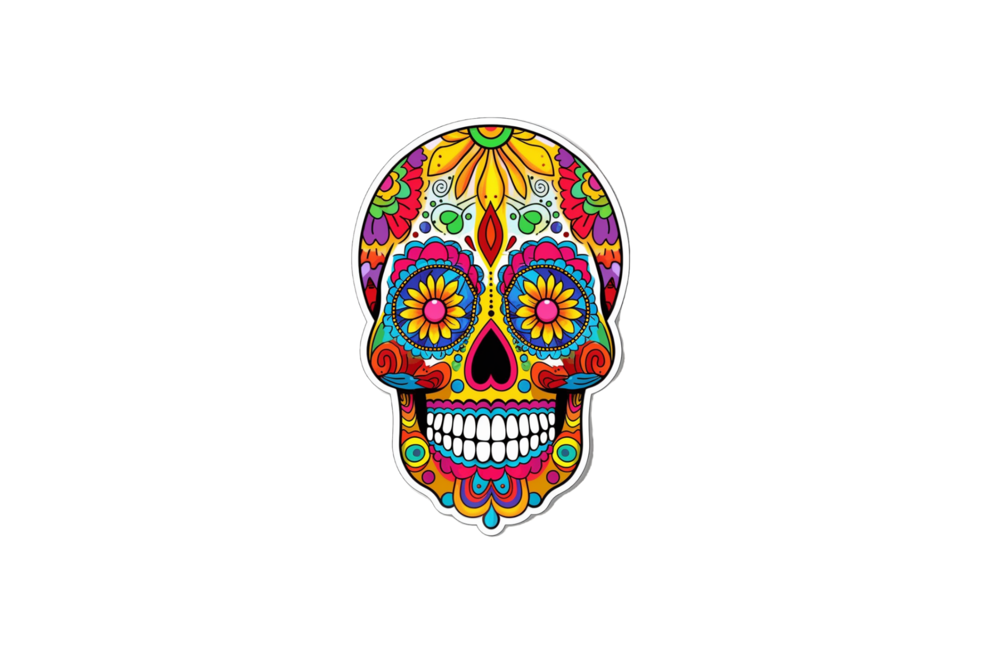 STICKER: SKULL 03 - OzDecalz