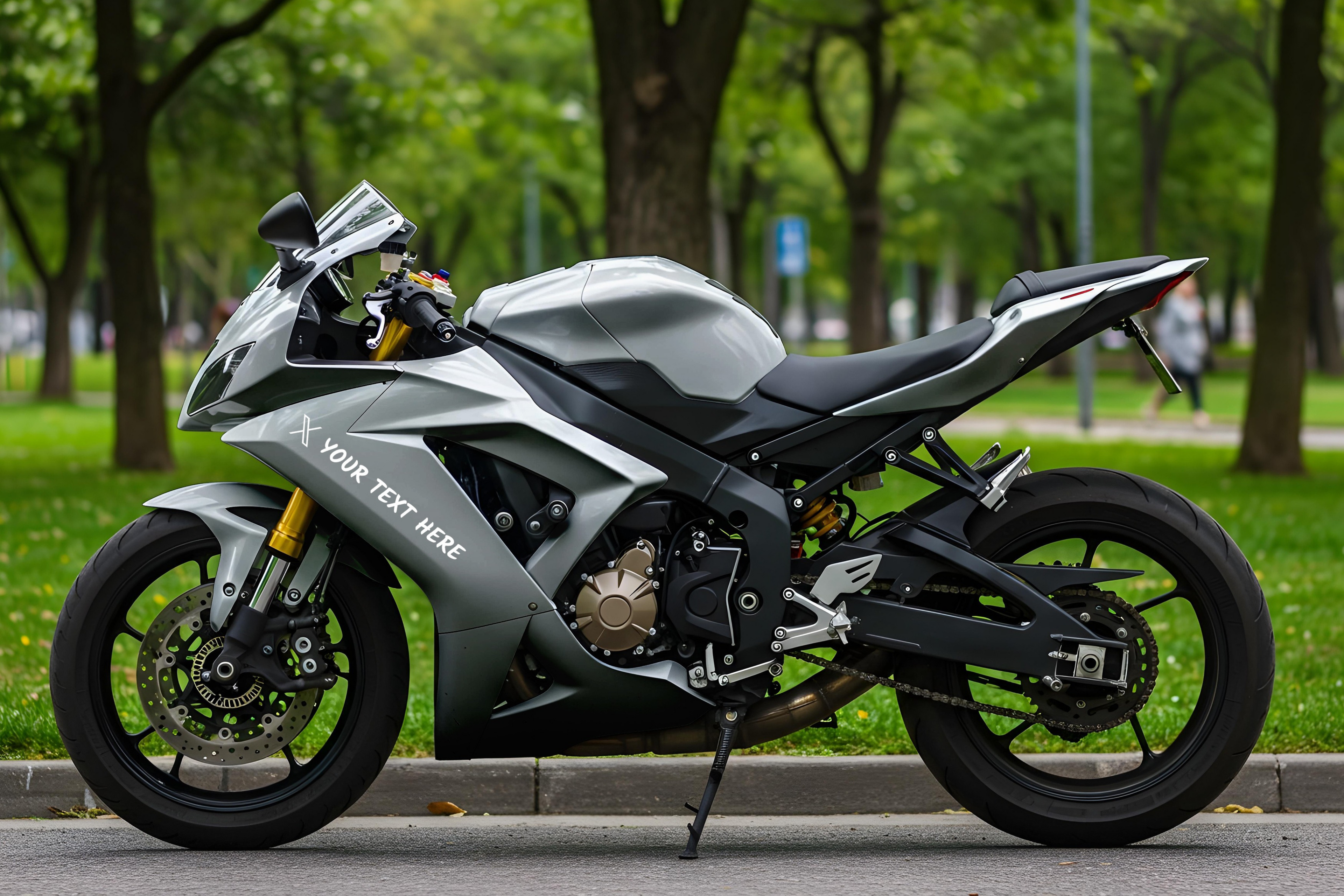 CUSTOM DECAL: X SOCIAL MEDIA TAG