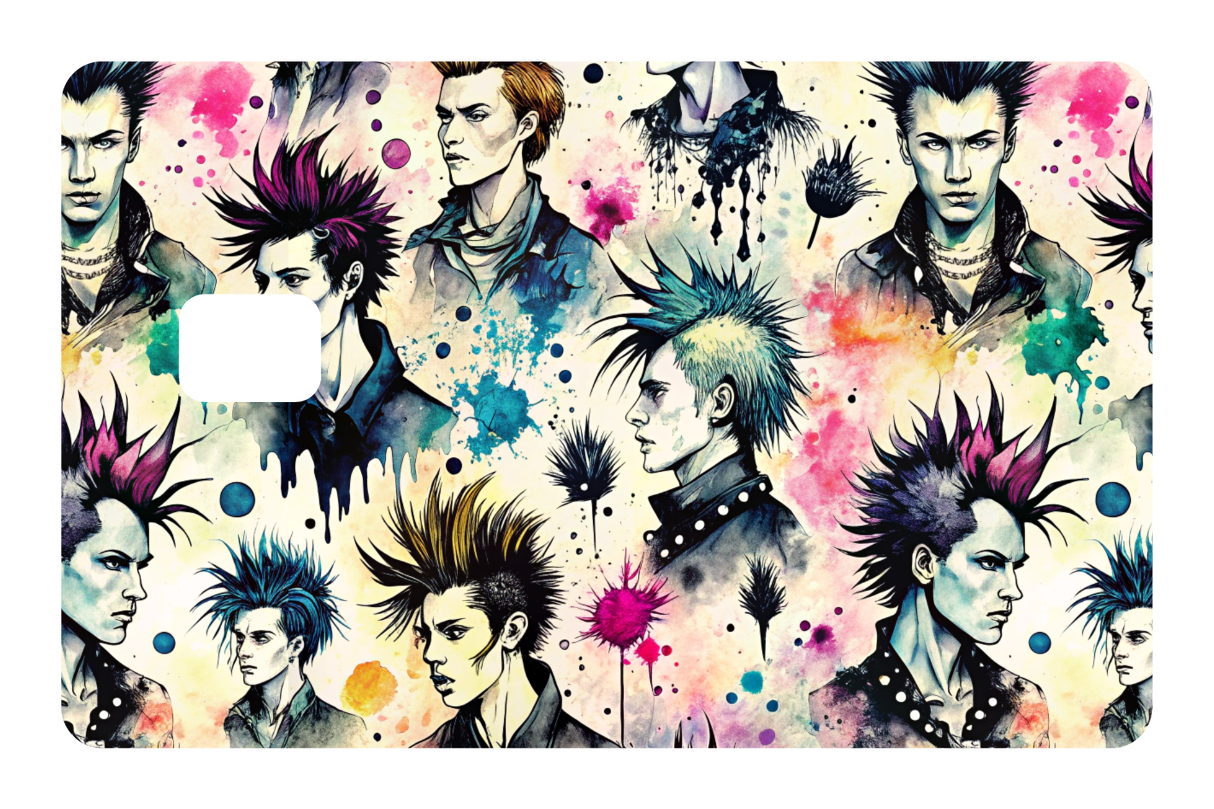 CARD WRAP: PUNK