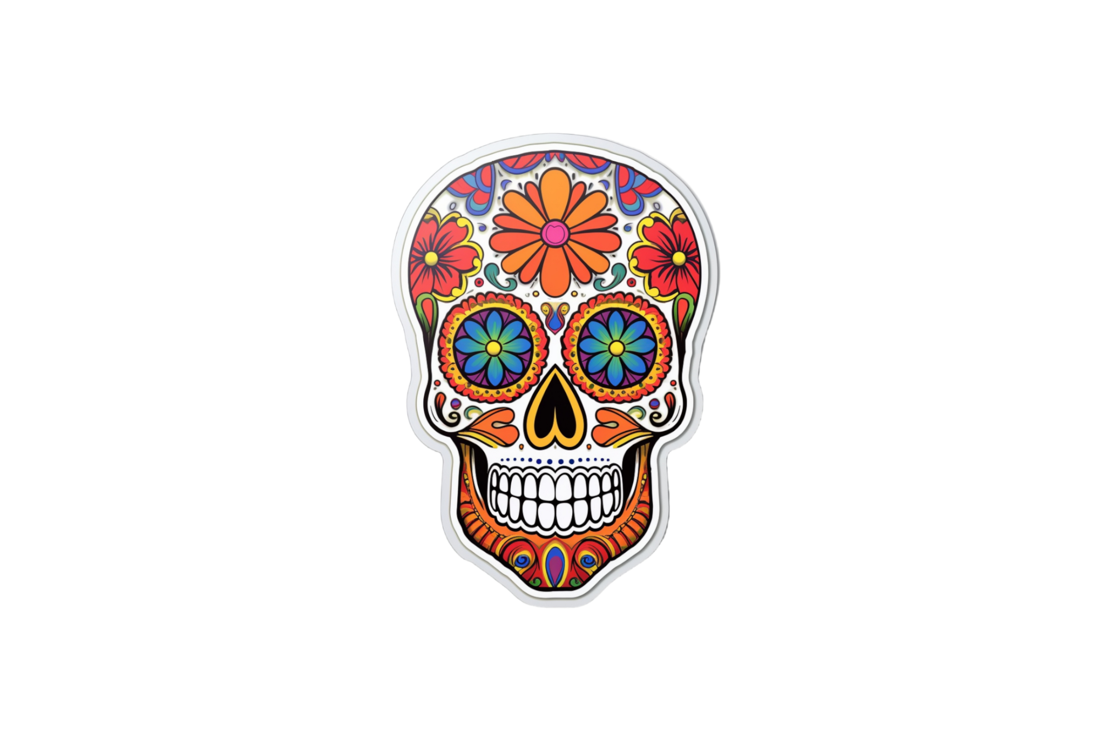STICKER: SKULL 05 - OzDecalz
