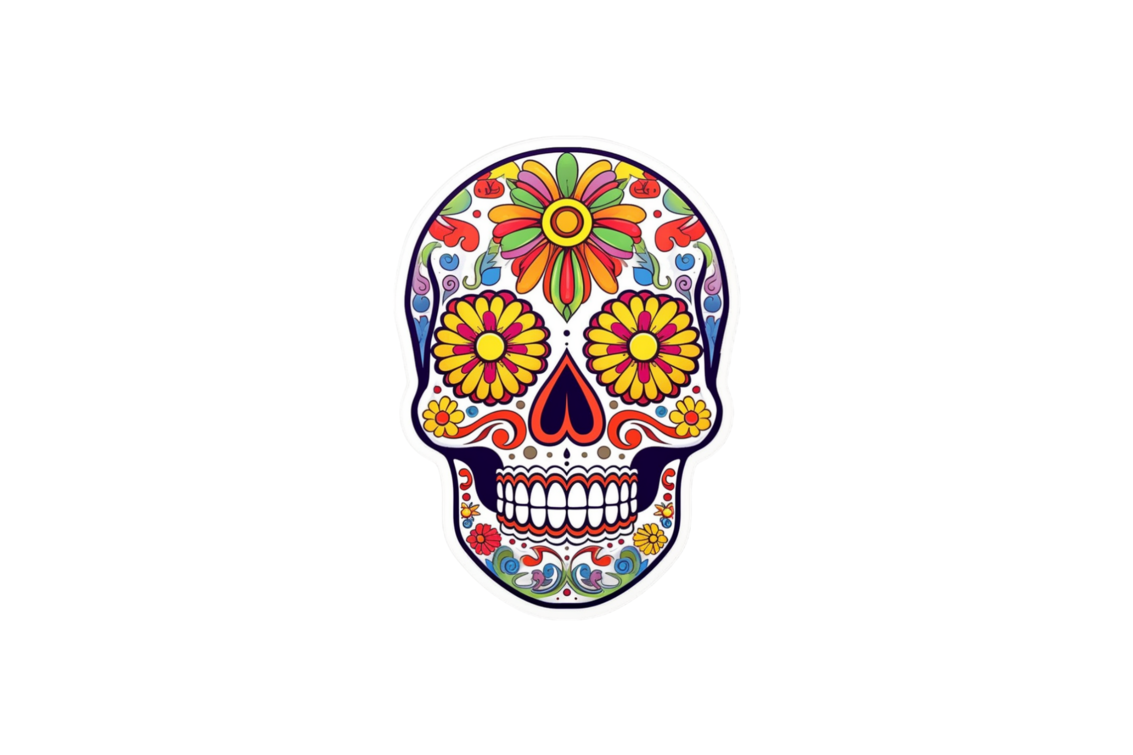 STICKER: SKULL 06 - OzDecalz