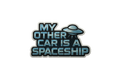 Die-Cut Sticker: MY OTHER CAR IS A
