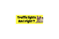 SLAP STICKER: TRAFFIC LIGHTS
