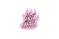 Die-Cut Sticker: HOT MESS EXPRESS