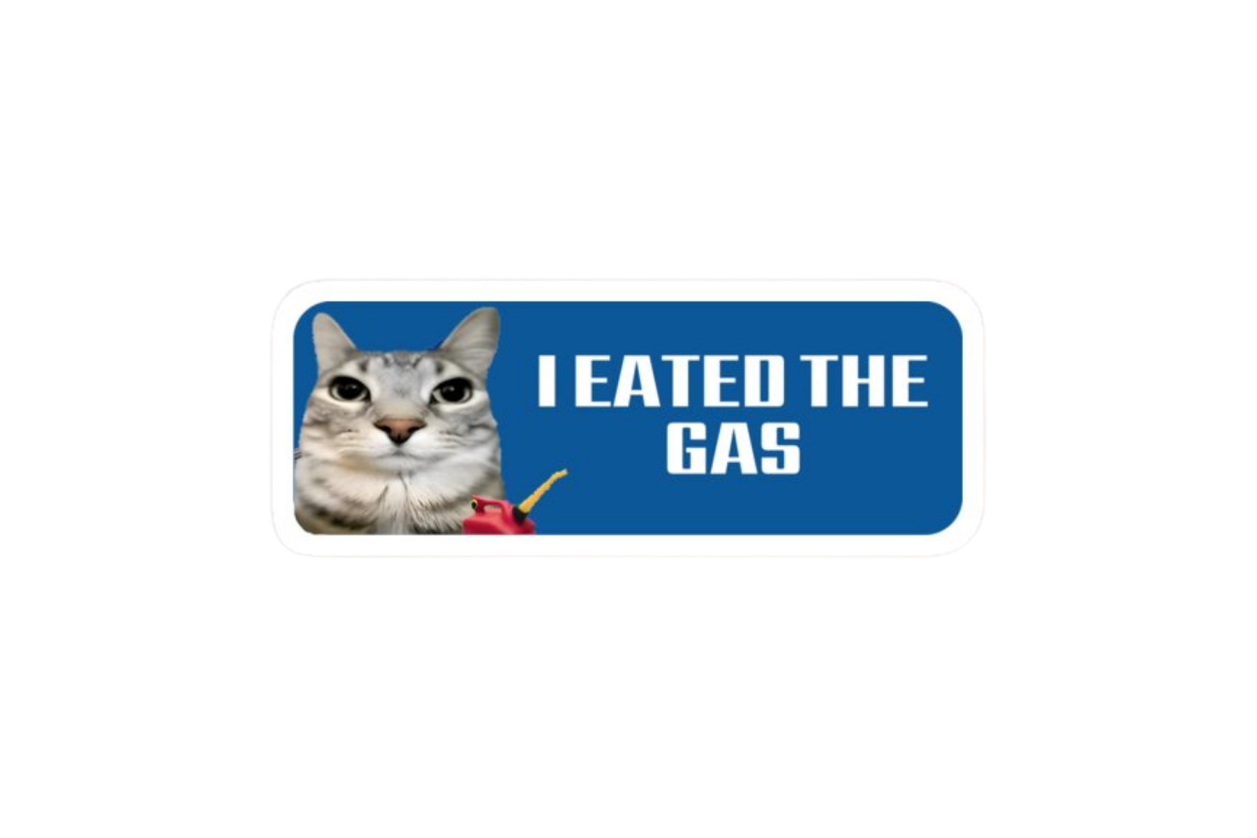 SLAP STICKER: I EATED