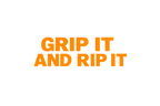Vinyl Decal: GRIP IT & RIP IT
