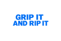 Vinyl Decal: GRIP IT & RIP IT