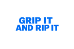 Vinyl Decal: GRIP IT & RIP IT