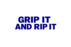 Vinyl Decal: GRIP IT & RIP IT