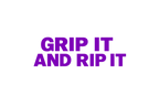 Vinyl Decal: GRIP IT & RIP IT