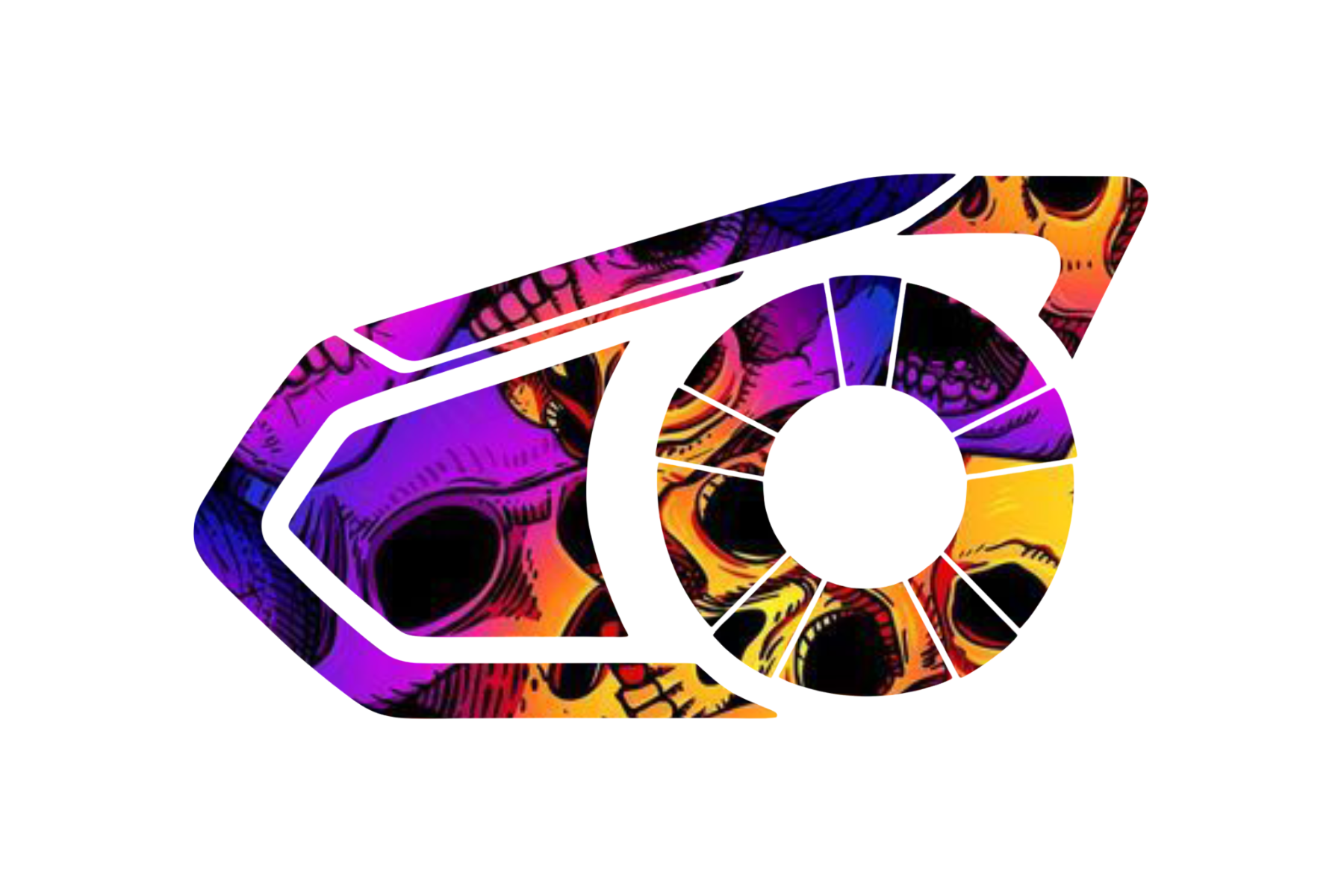 INTERCOM SKIN: SUNSET SKULLS