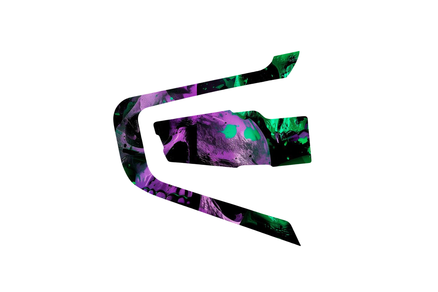 INTERCOM SKIN: PINK BLUE SKULL ROSES