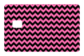 CARD WRAP: ZIGZAG (PINK)