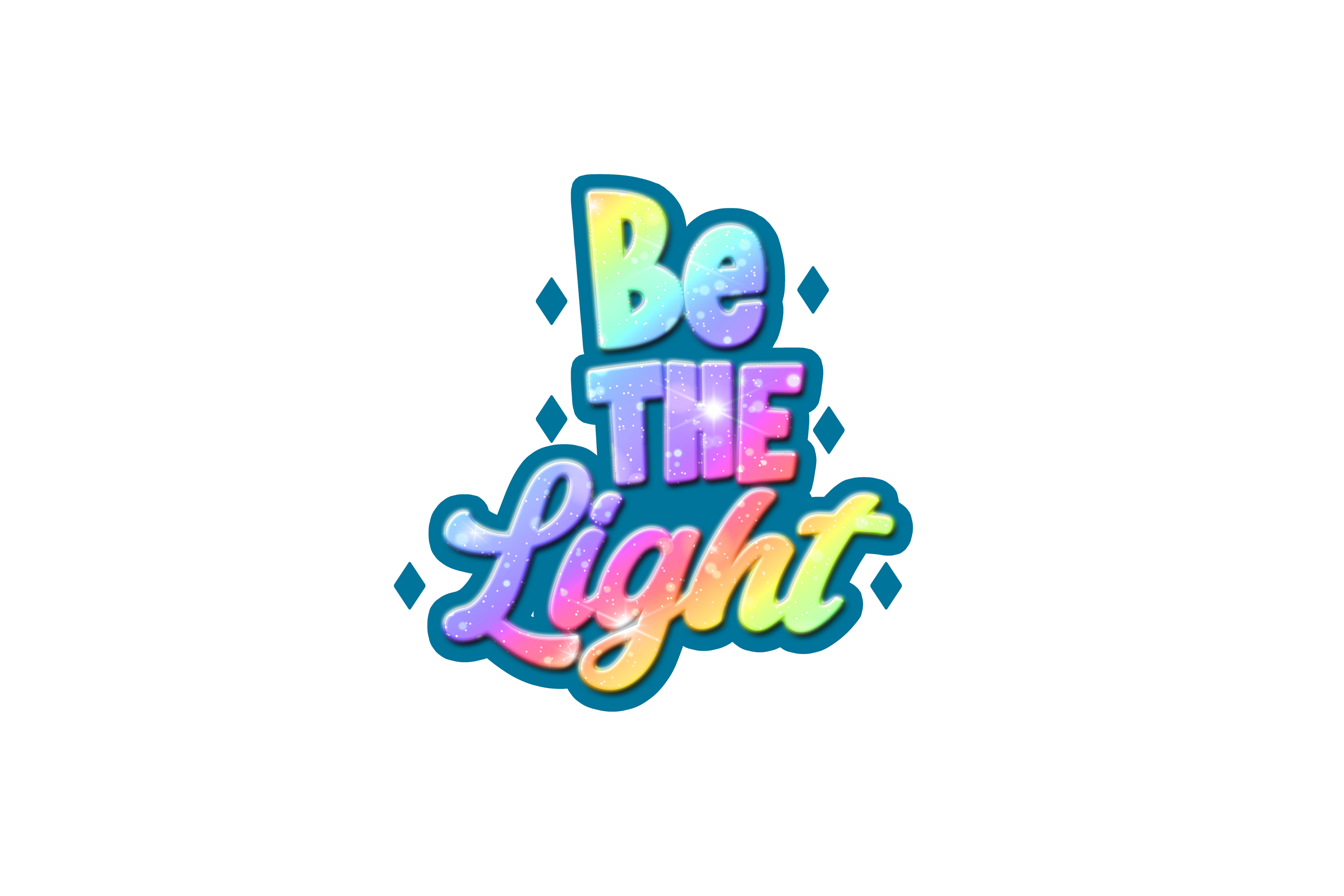 STICKER: BE THE LIGHT - OzDecalz