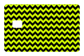 CARD WRAP: ZIGZAG (YELLOW)
