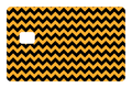 CARD WRAP: ZIGZAG (ORANGE)