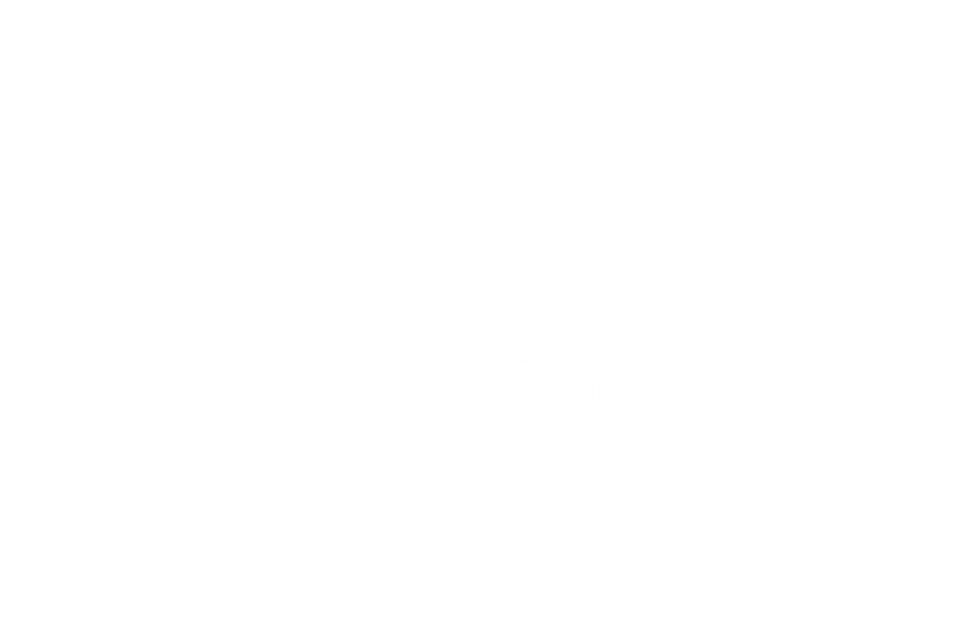 STICKER: ADULT ON BOARD - OzDecalz
