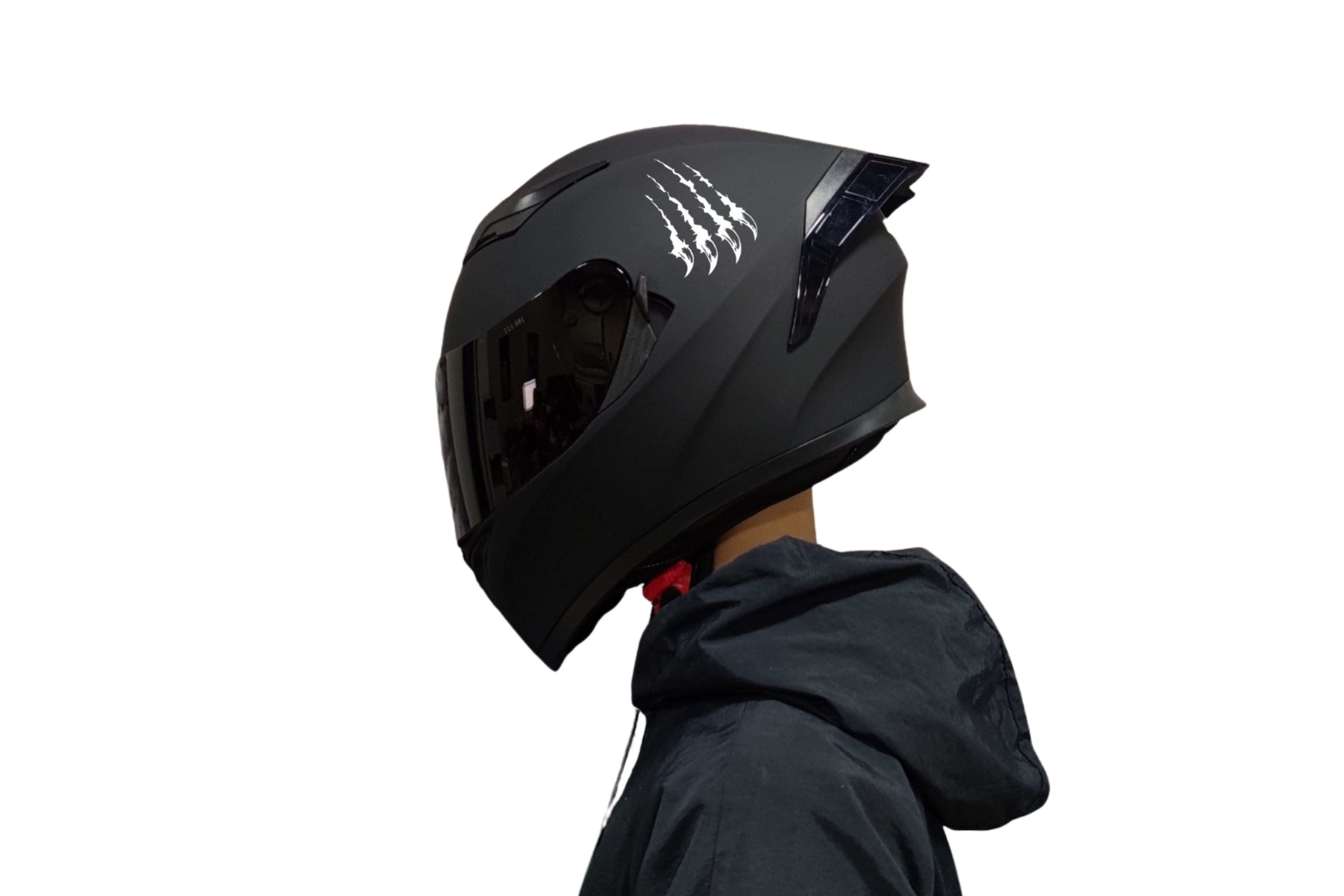 HELMET DECAL: CLAW MARK