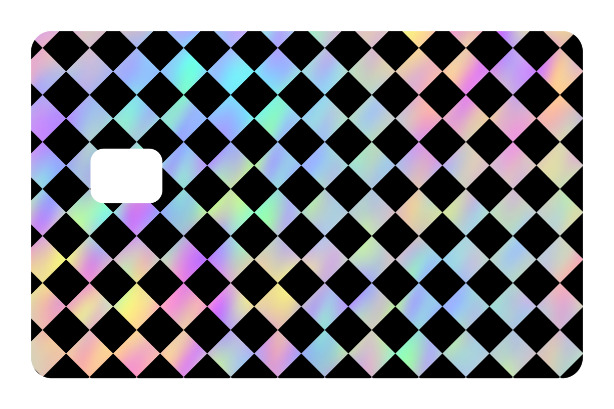 CARD WRAP: HOLOGRAPHIC PATTERN 10