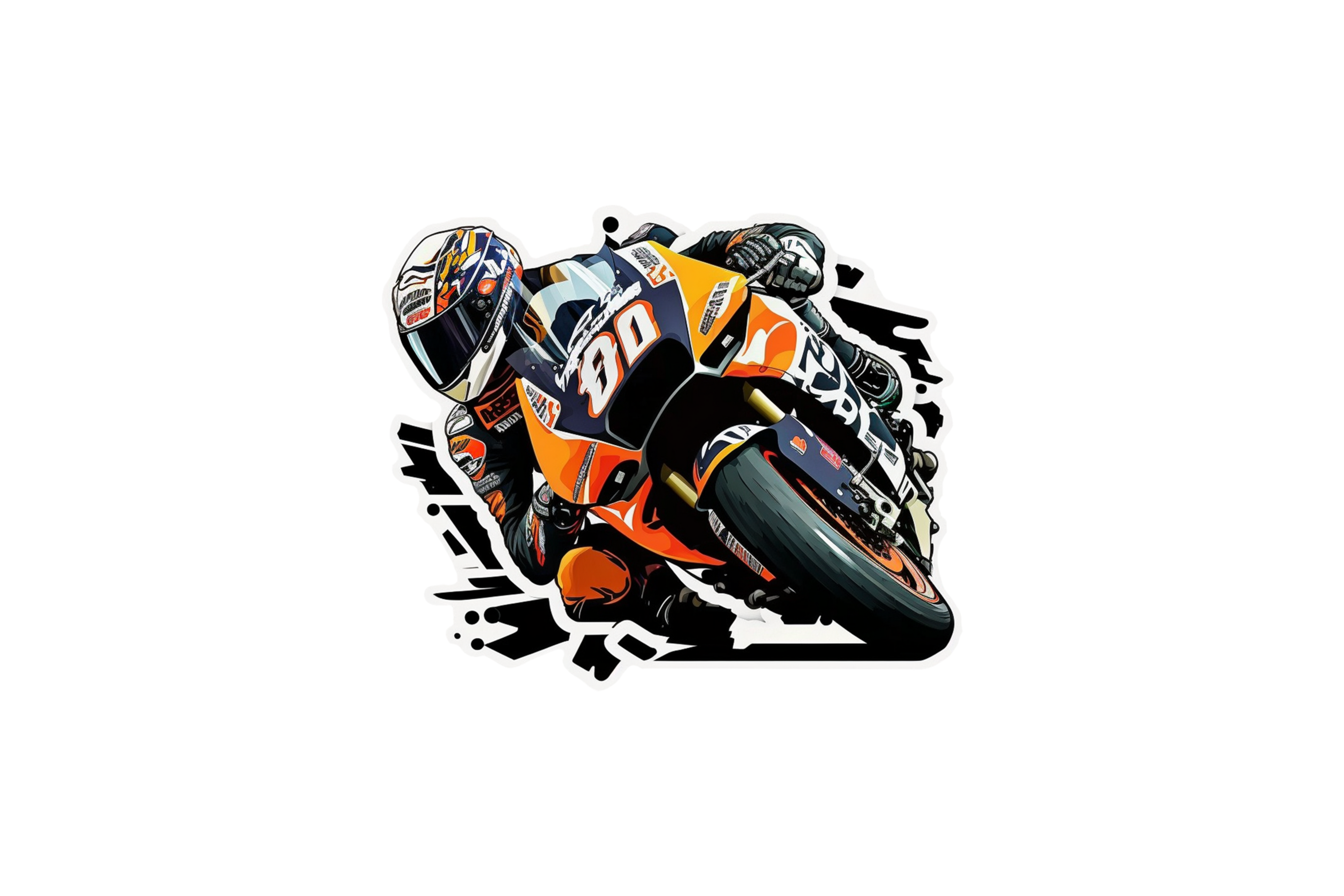 STICKER: MOTORBIKE 01